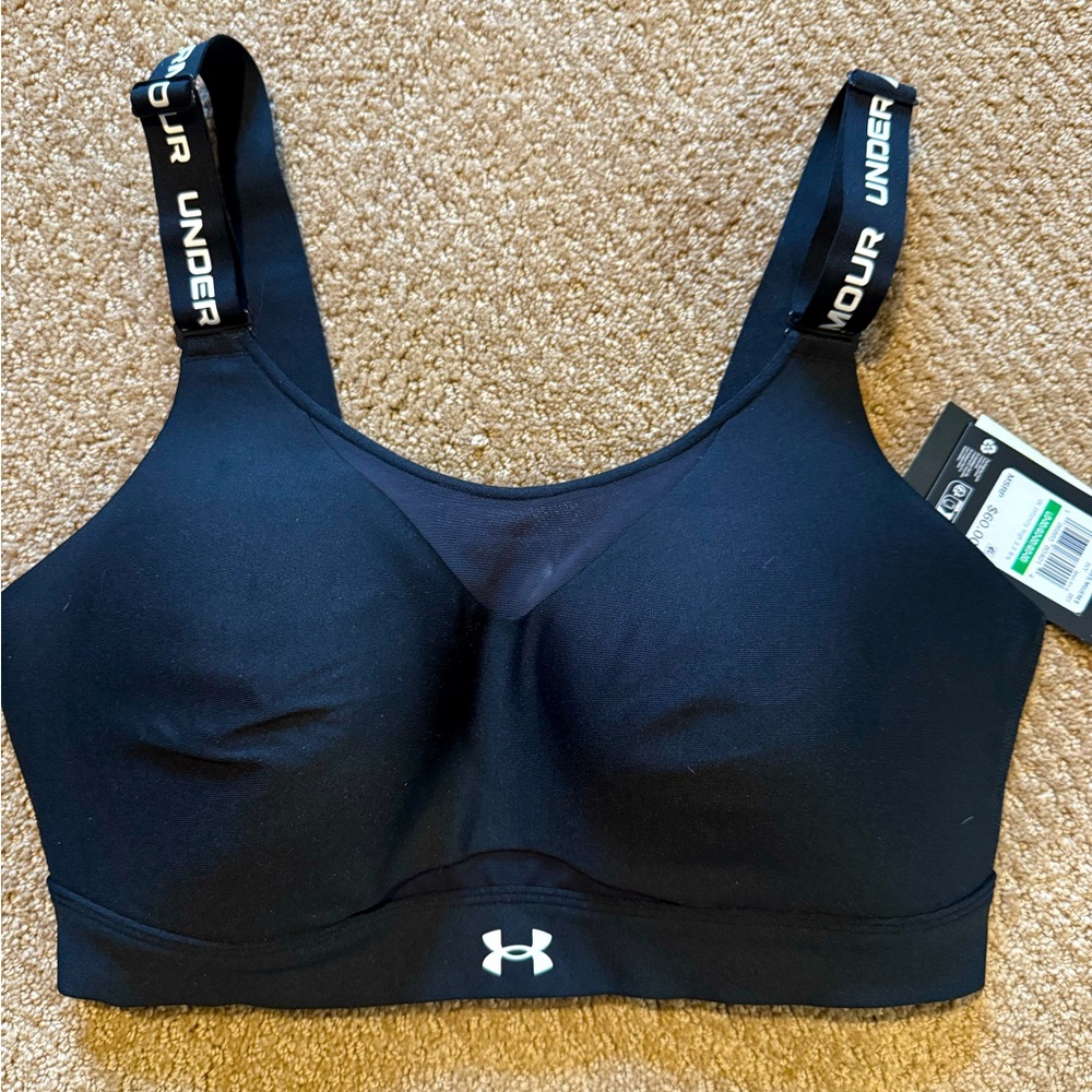 Under Armour infinity high 2.0 fitted sports bra NWT size L